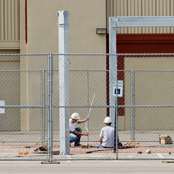 how much time can i rent the temporary fence for my construction site or event in Chautauqua County